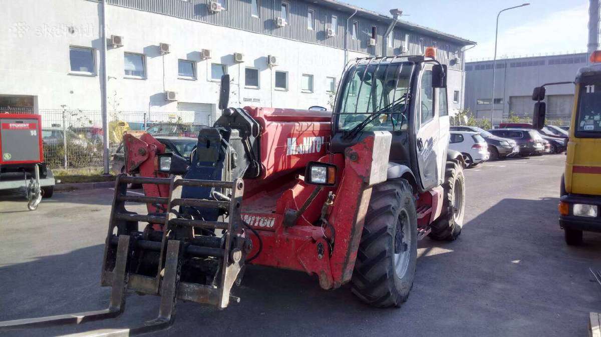 Statybines technikos nuoma raciok bobcat manitou - nuotraukos Nr. 10
