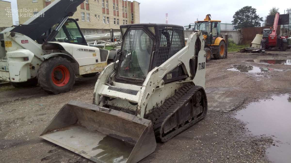 Statybines technikos nuoma raciok bobcat manitou - nuotraukos Nr. 11