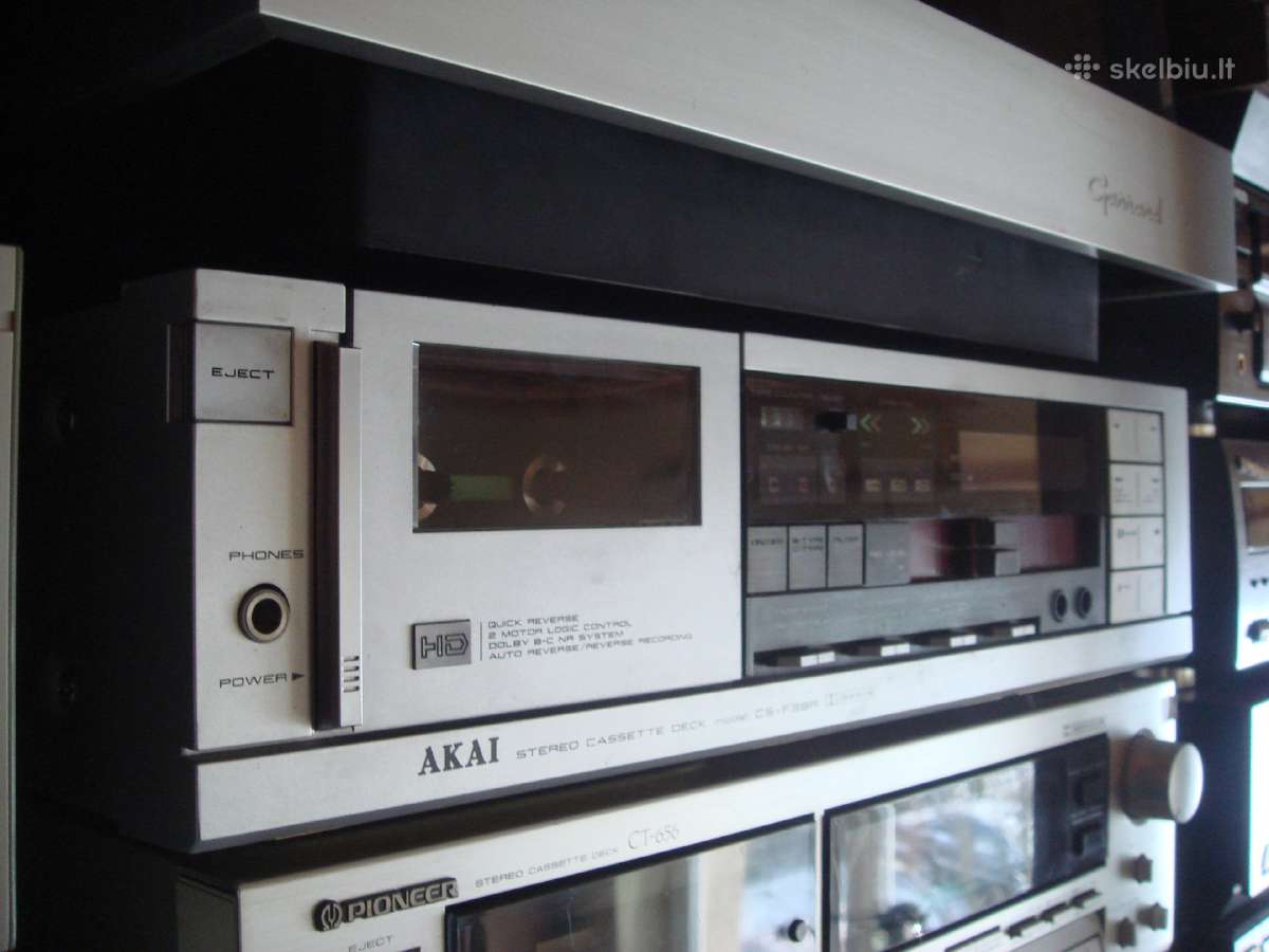 Kasetinis Nakamichi Akai Aiwa Sony JVC Pioneer - nuotraukos Nr. 16