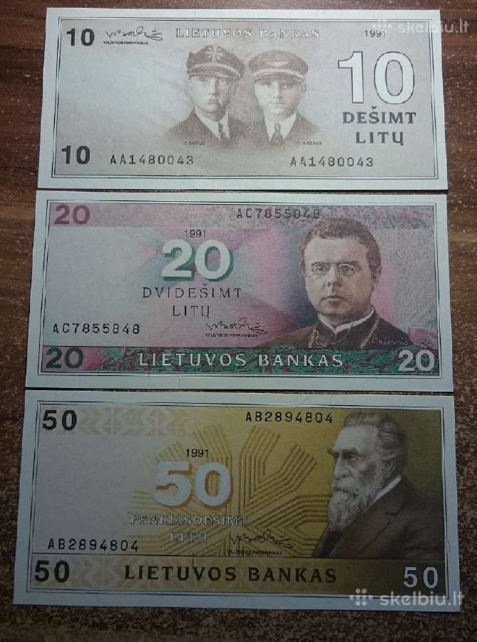 Litai perku kolekcijai papildyti - nuotraukos Nr. 3