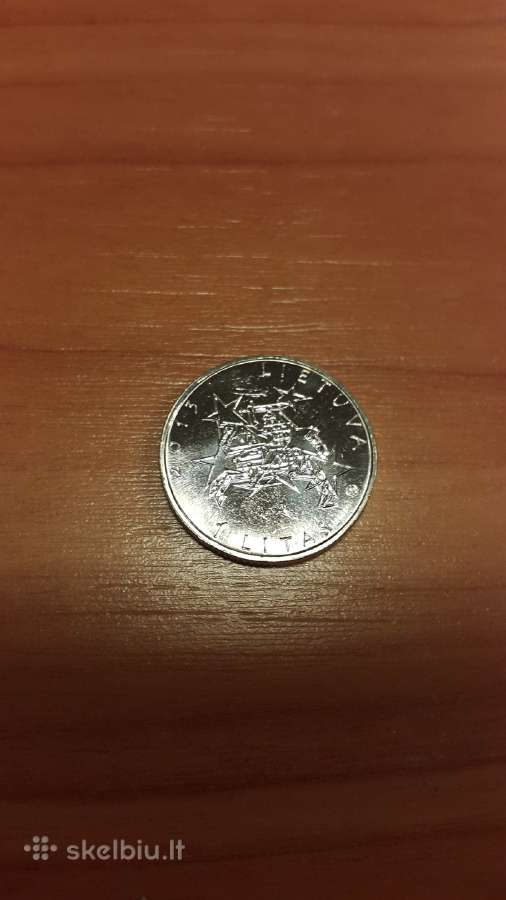 1 litas Europos pirmininkavimui Unc - nuotraukos Nr. 2