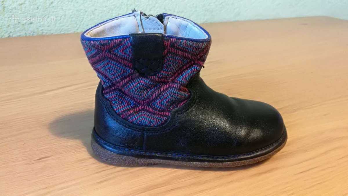 Natūralios odos batukai mergaitei