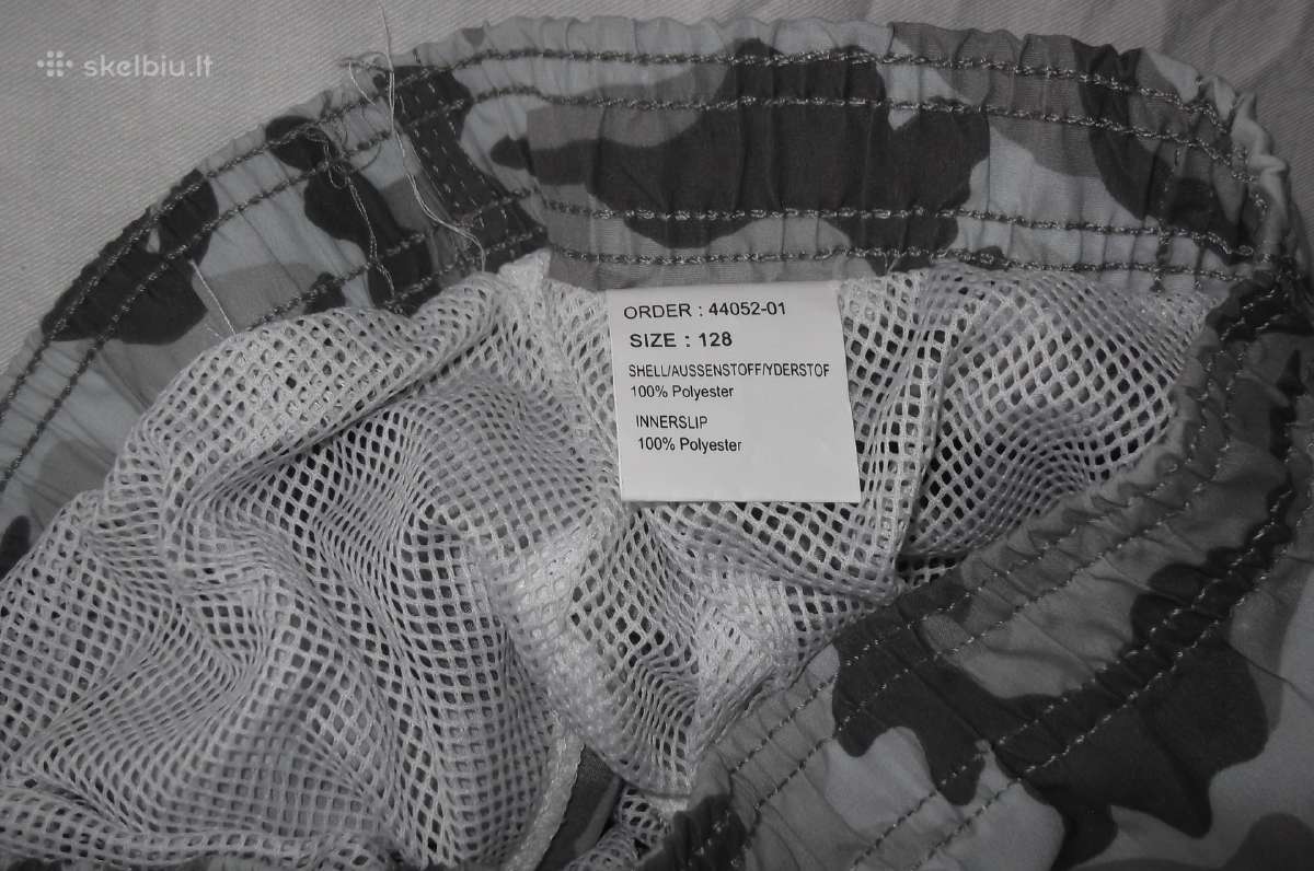 Vaikiški kamufliažiniai šortai, daniški - nuotraukos Nr. 4