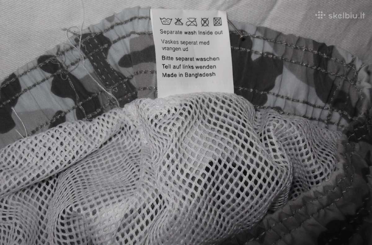 Vaikiški kamufliažiniai šortai, daniški - nuotraukos Nr. 5
