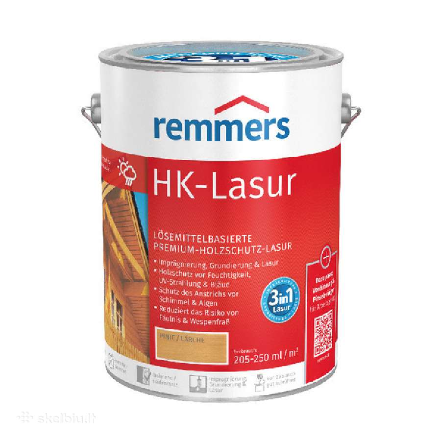 Remmers Hk lasur tirpiklių pagrindu