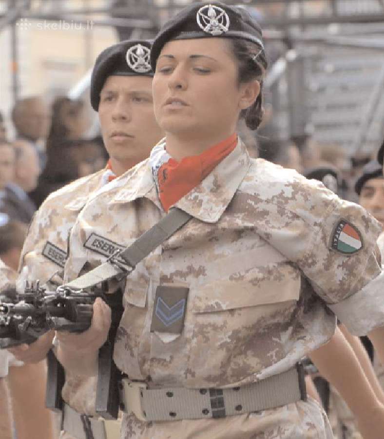 Italijos armijos sausumos pajėgų kokarda . - nuotraukos Nr. 3
