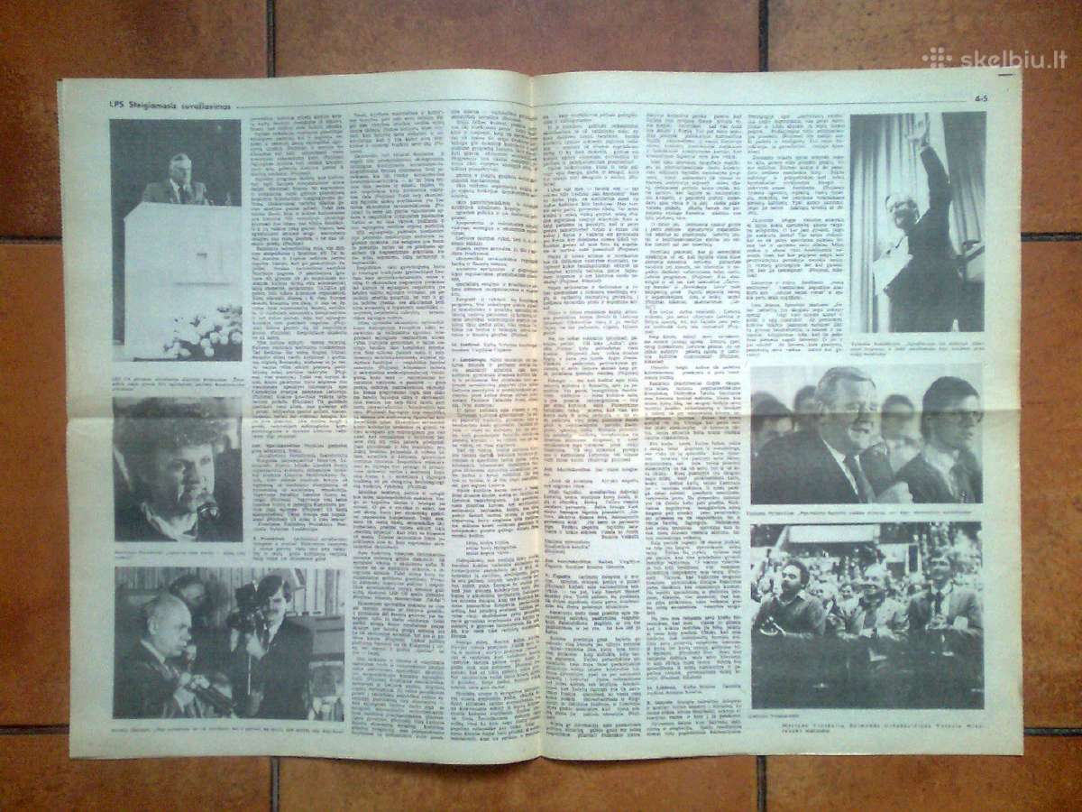 Sąjūdžio steigiamasis suvažiavimas 1988 metai. - nuotraukos Nr. 4