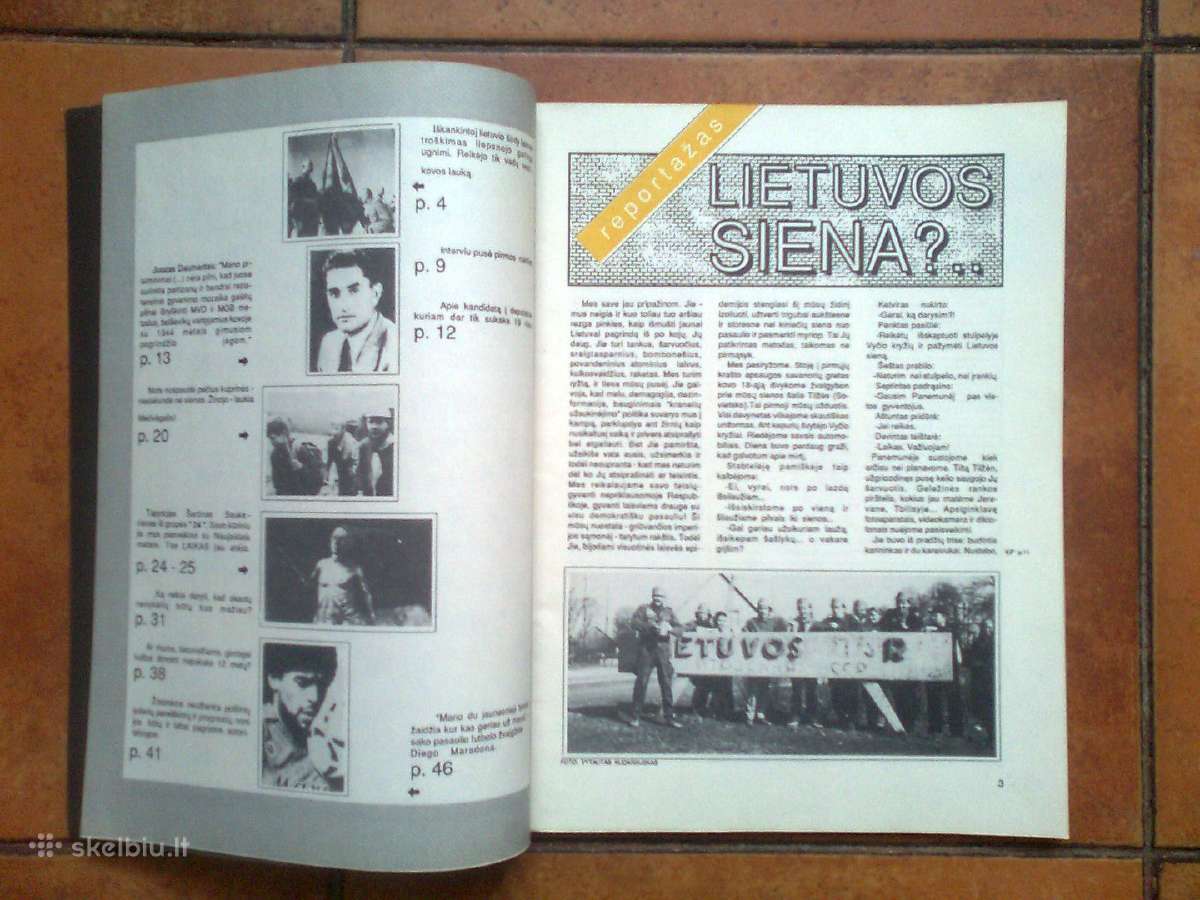 Pats pirmasis "Skautų aido" numeris 1990 metai. - nuotraukos Nr. 3