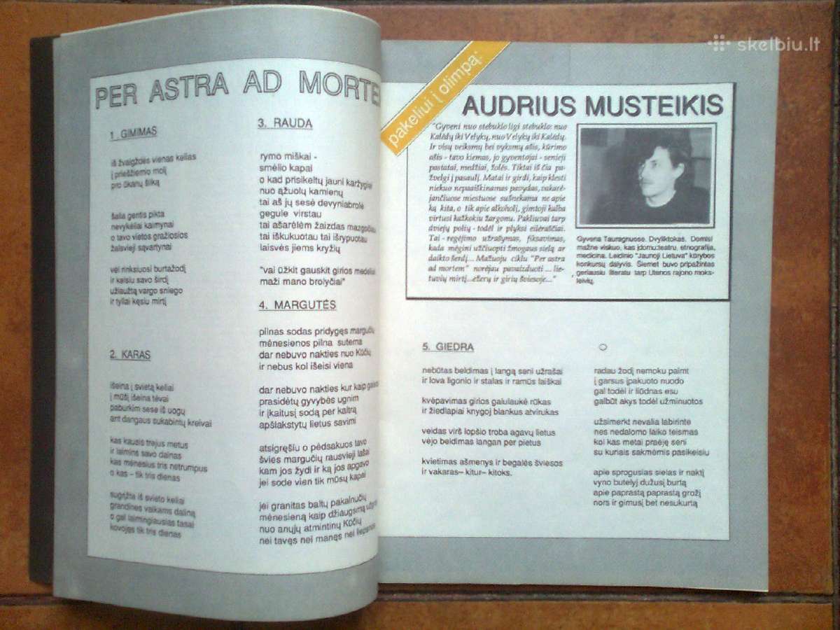 Pats pirmasis "Skautų aido" numeris 1990 metai. - nuotraukos Nr. 5