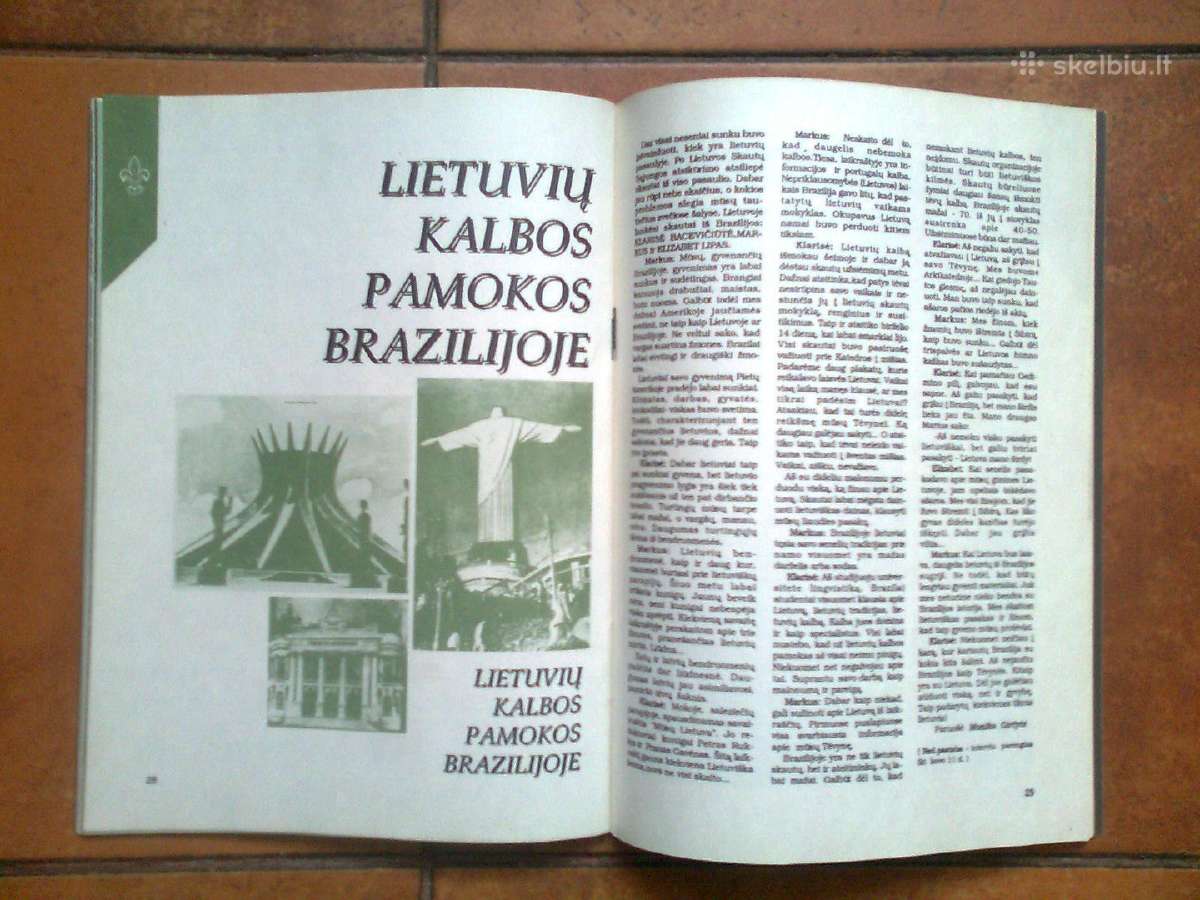 Pats pirmasis "Skautų aido" numeris 1990 metai. - nuotraukos Nr. 16