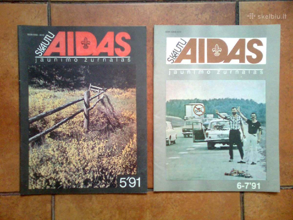 Žurnalai "Skautų aidas" 1991 metai - nuotraukos Nr. 3