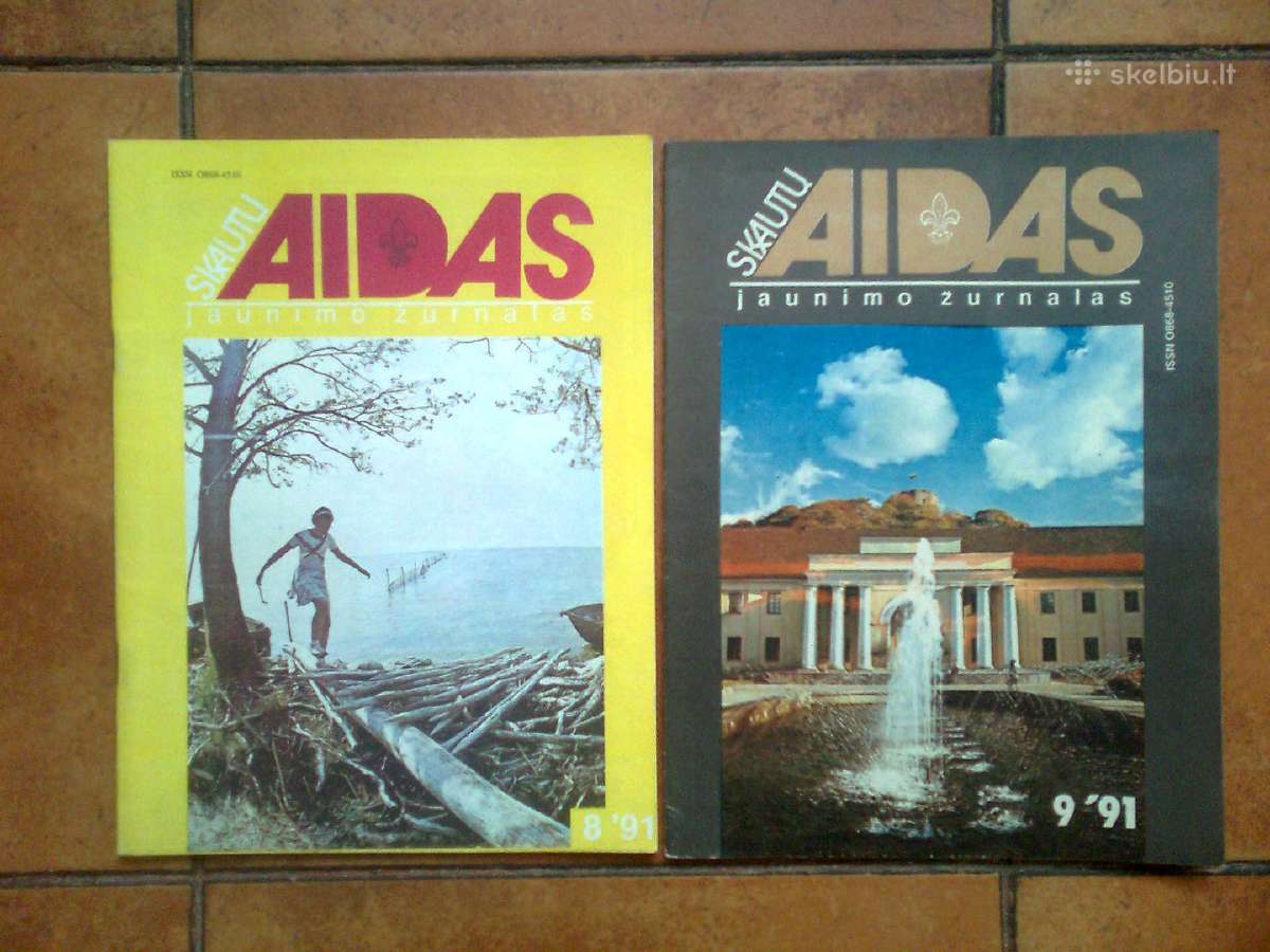 Žurnalai "Skautų aidas" 1991 metai - nuotraukos Nr. 4