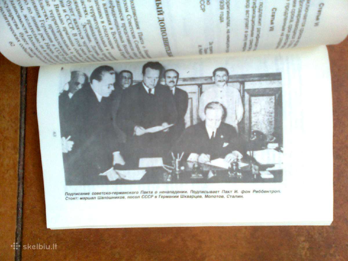 Ribentropo - Molotovo paktas 1939 metai - nuotraukos Nr. 6