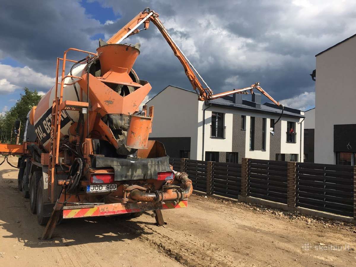 Betono siurblio 24m,26m,28m,31m,38m paslaugos - nuotraukos Nr. 26