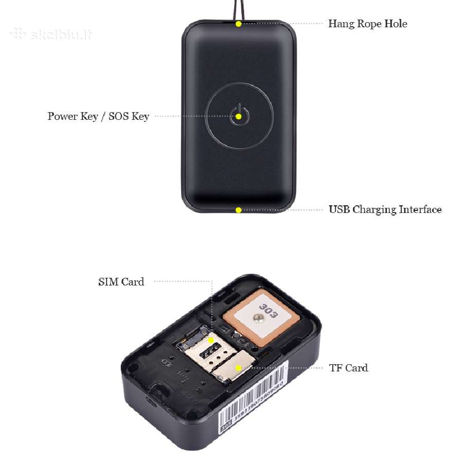 Blakė - Sekiklis 2025 metų (GPS+ Agps+lbs+WiFi) - nuotraukos Nr. 4
