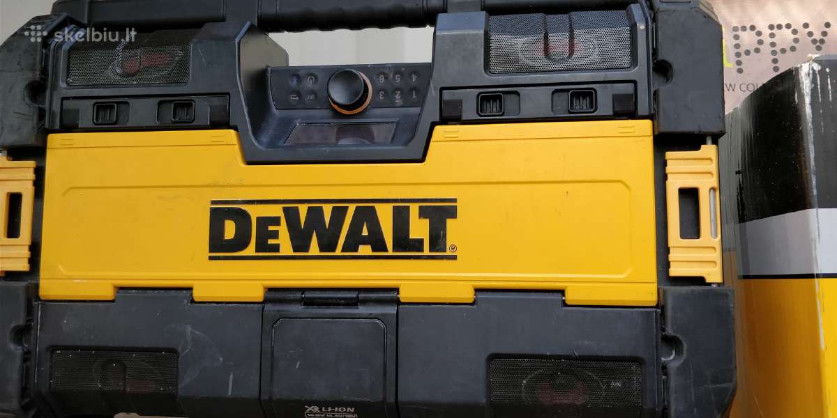 Statybines radijos dewalt makita milwaukee hitachi - nuotraukos Nr. 2