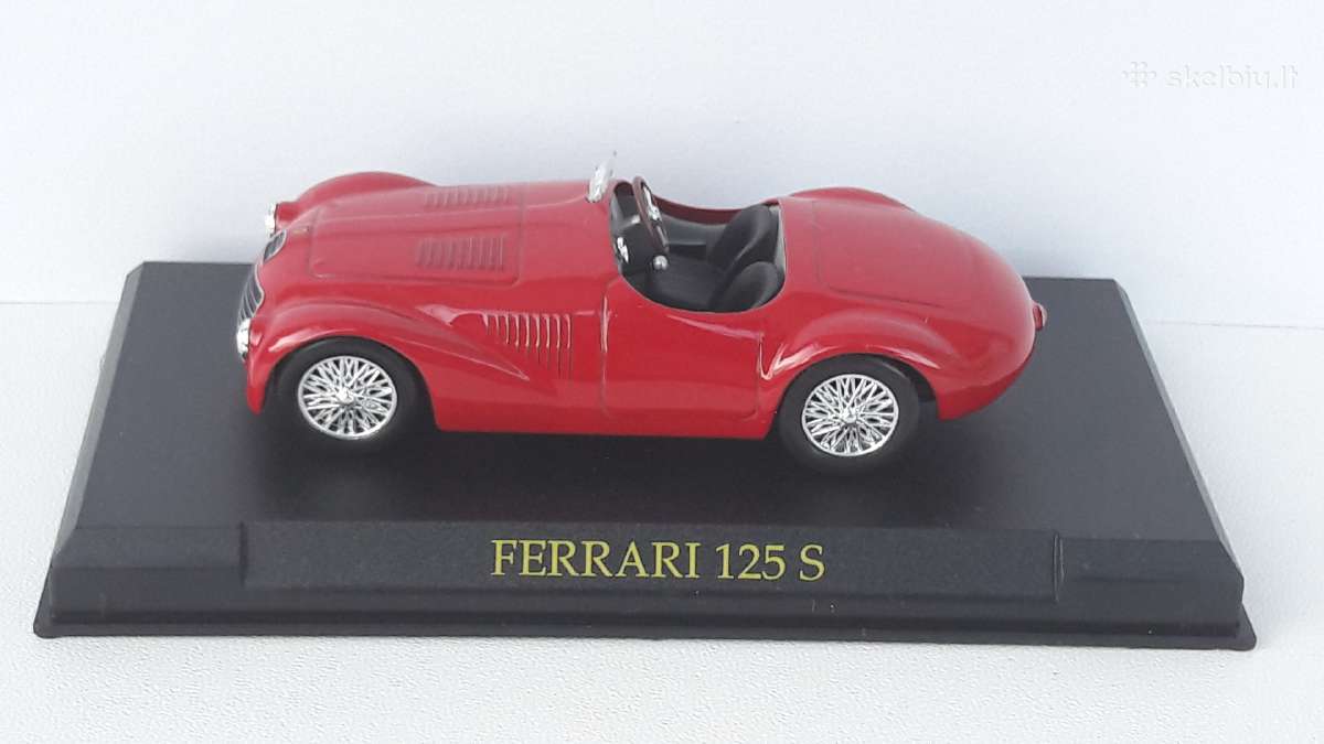 1/43 modeliukai Ferrari 125 S - nuotraukos Nr. 7
