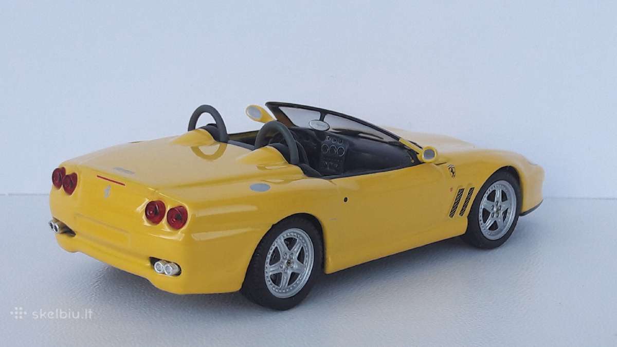1/43 modeliukai Ferrari 550 Barchetta Pininfarina - nuotraukos Nr. 4