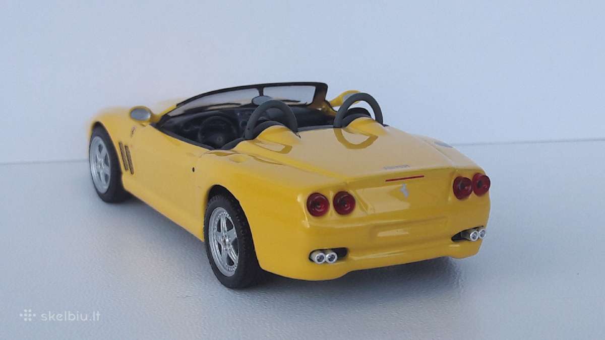 1/43 modeliukai Ferrari 550 Barchetta Pininfarina - nuotraukos Nr. 5