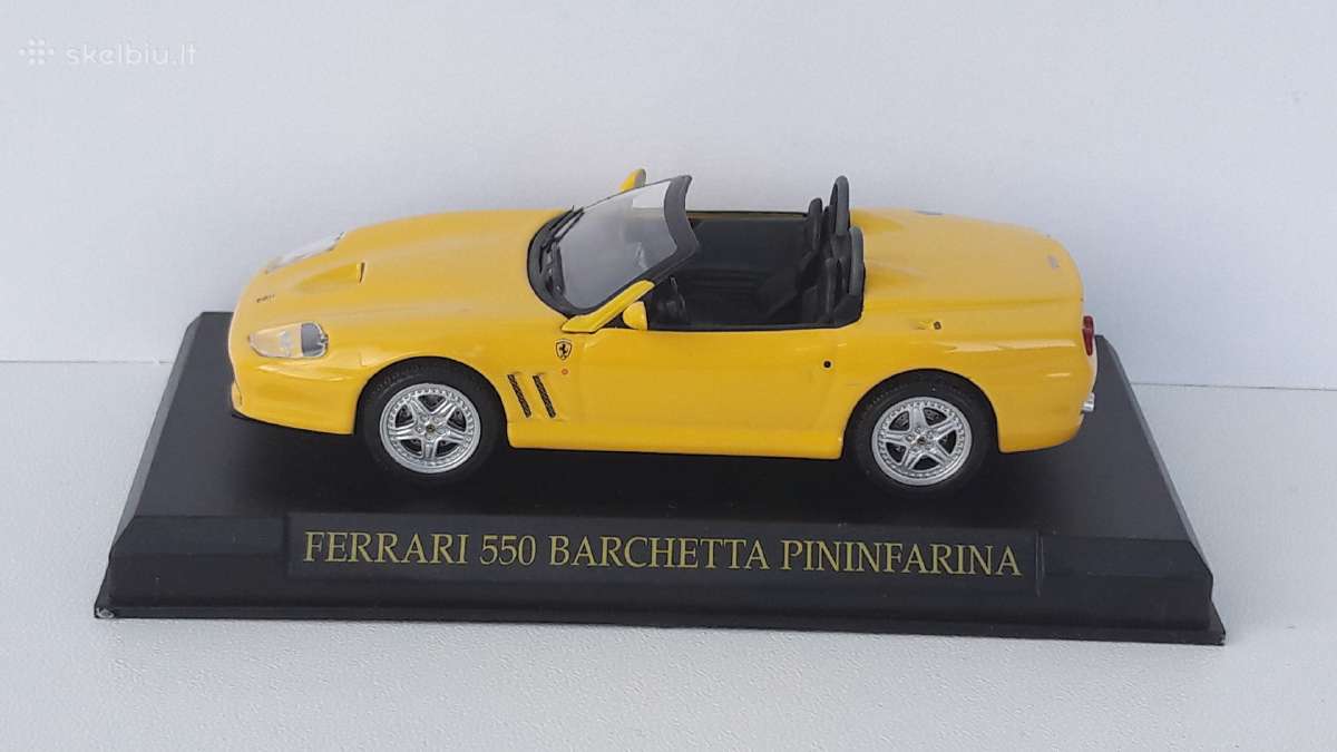 1/43 modeliukai Ferrari 550 Barchetta Pininfarina - nuotraukos Nr. 7