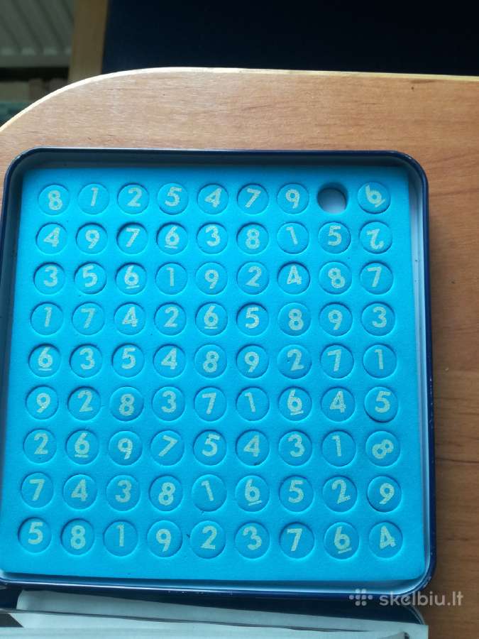 Sudoku - magnetinis kelioninis zaidimas.! - nuotraukos Nr. 4