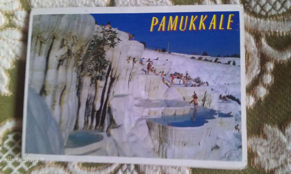 Atviručių rinkinys Pamukalė kolekcijai