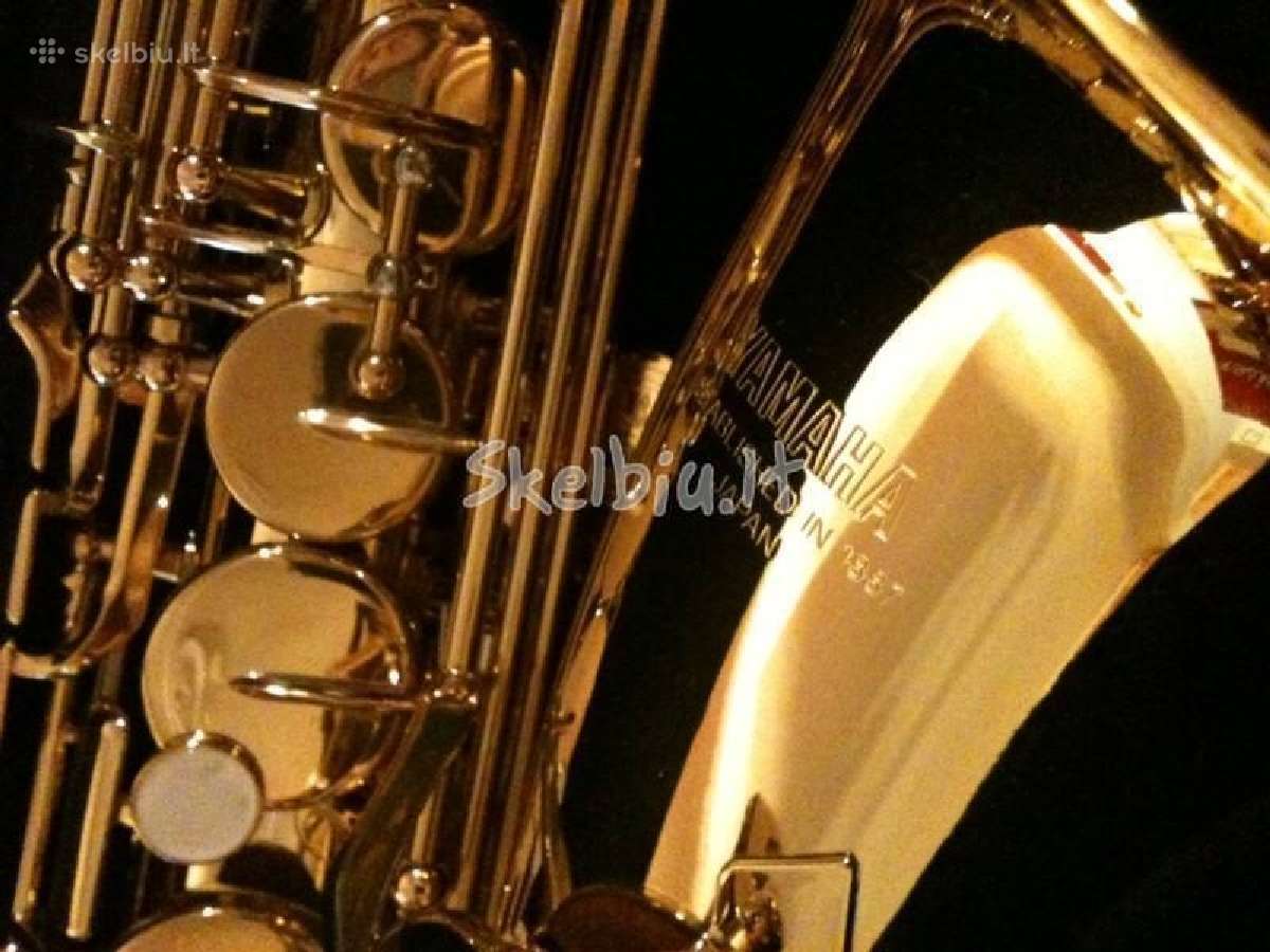 Saksofonas yamaha yas-275 su fa - nuotraukos Nr. 9