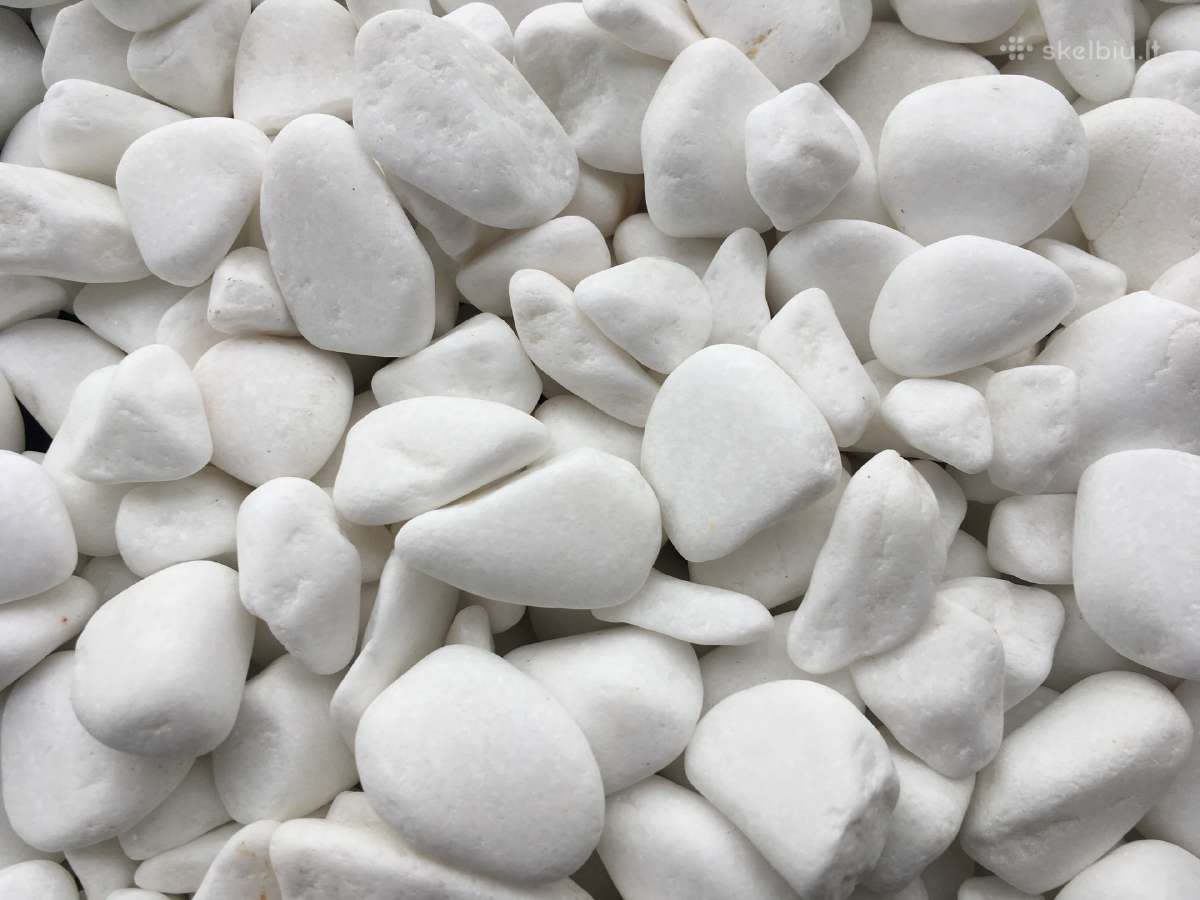 Dekoratyvinė skalda, gludinti akmenukai - nuotraukos Nr. 7