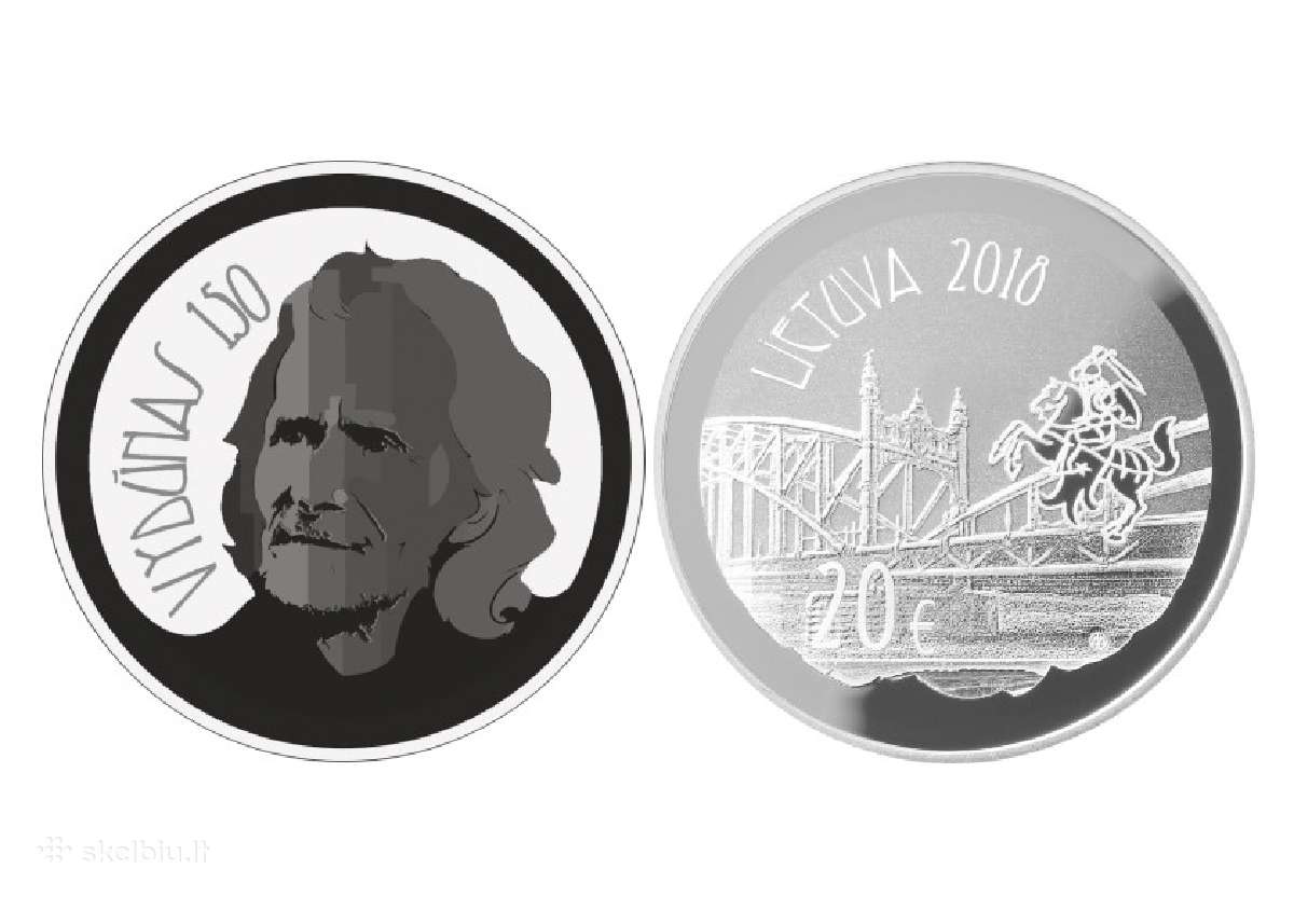 20 € Vilhelmo Storostos-vydūno gimimo metinėms