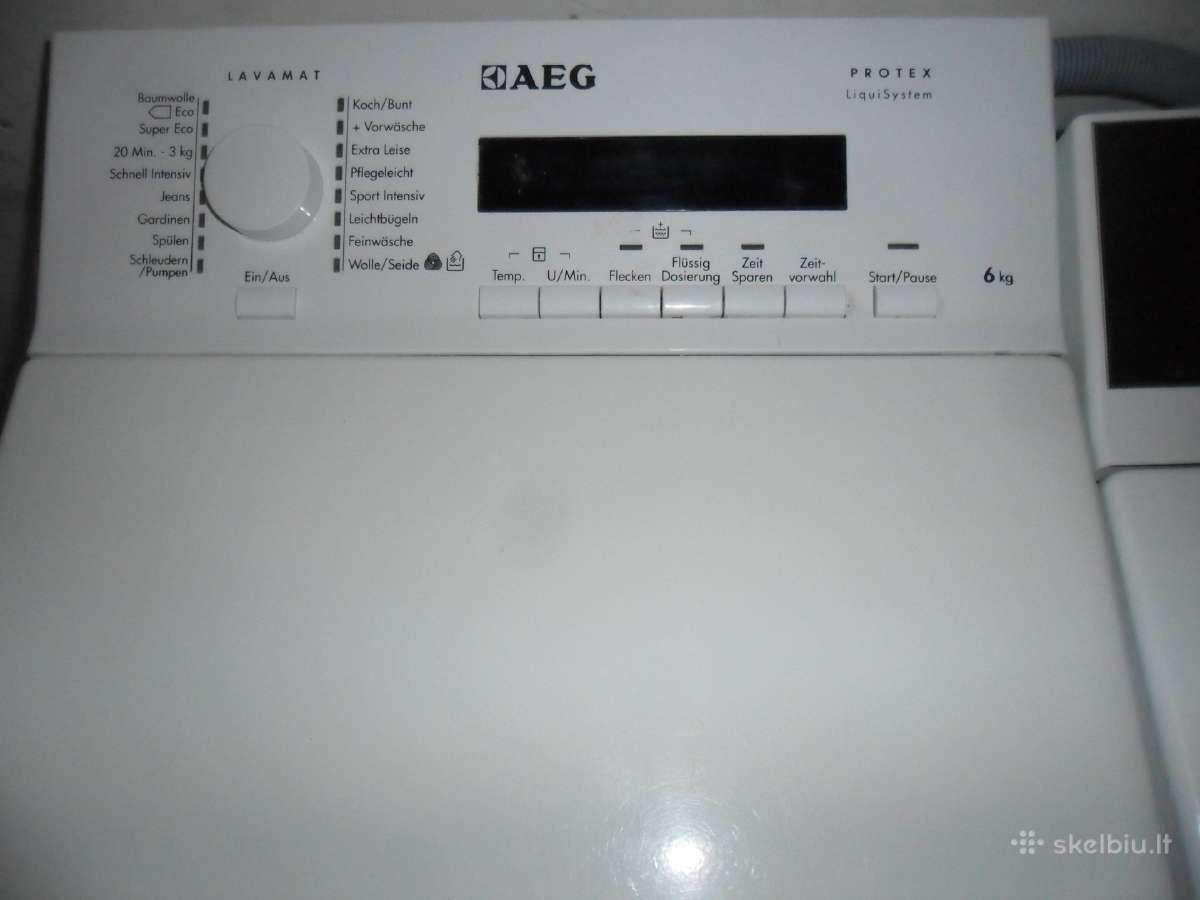 Aeg 7-8 Klses Skalbimo Masinos - nuotraukos Nr. 5