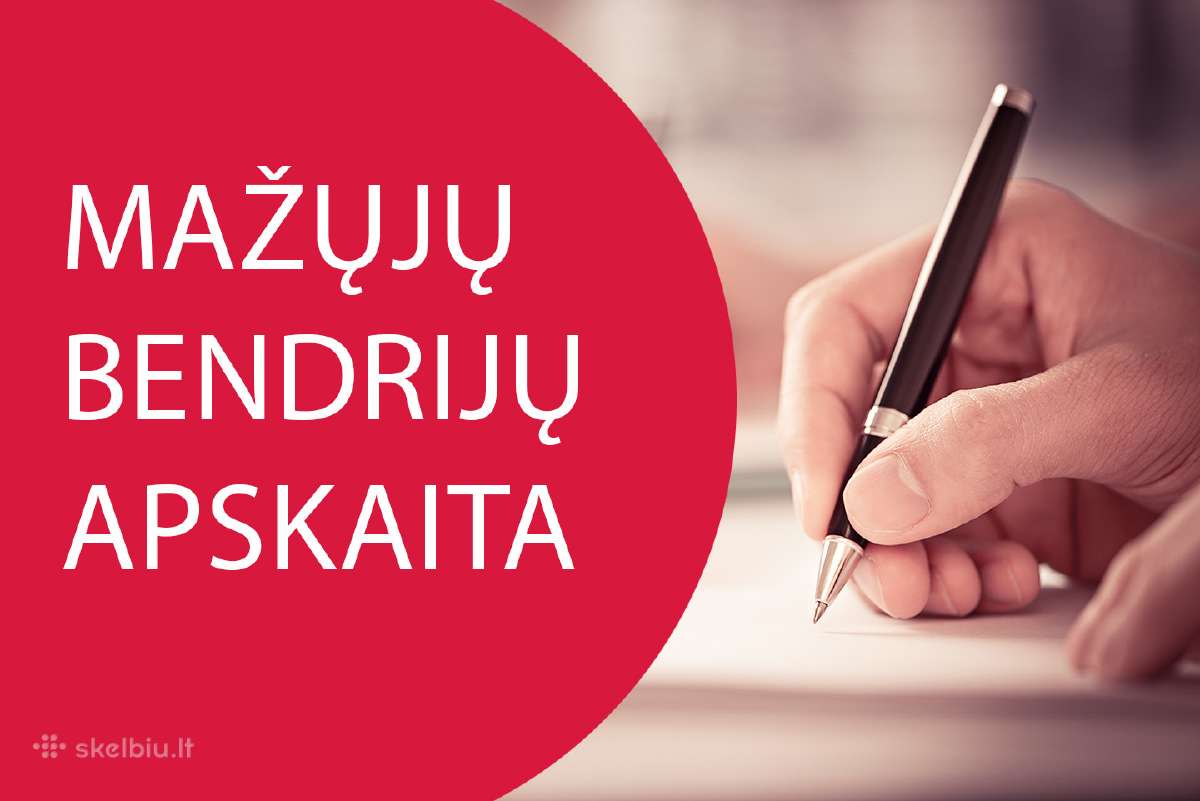 Mažųjų bendrijų (MB) buhalterinė apskaita
