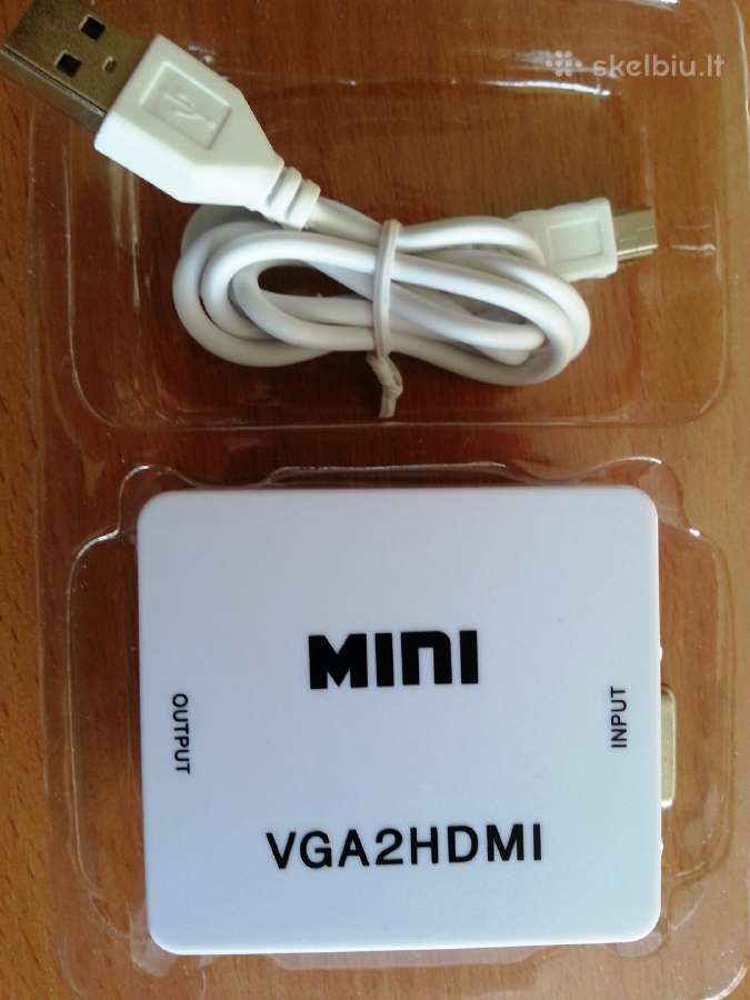 Vga 2 Hdmi Converter.naujas - nuotraukos Nr. 2