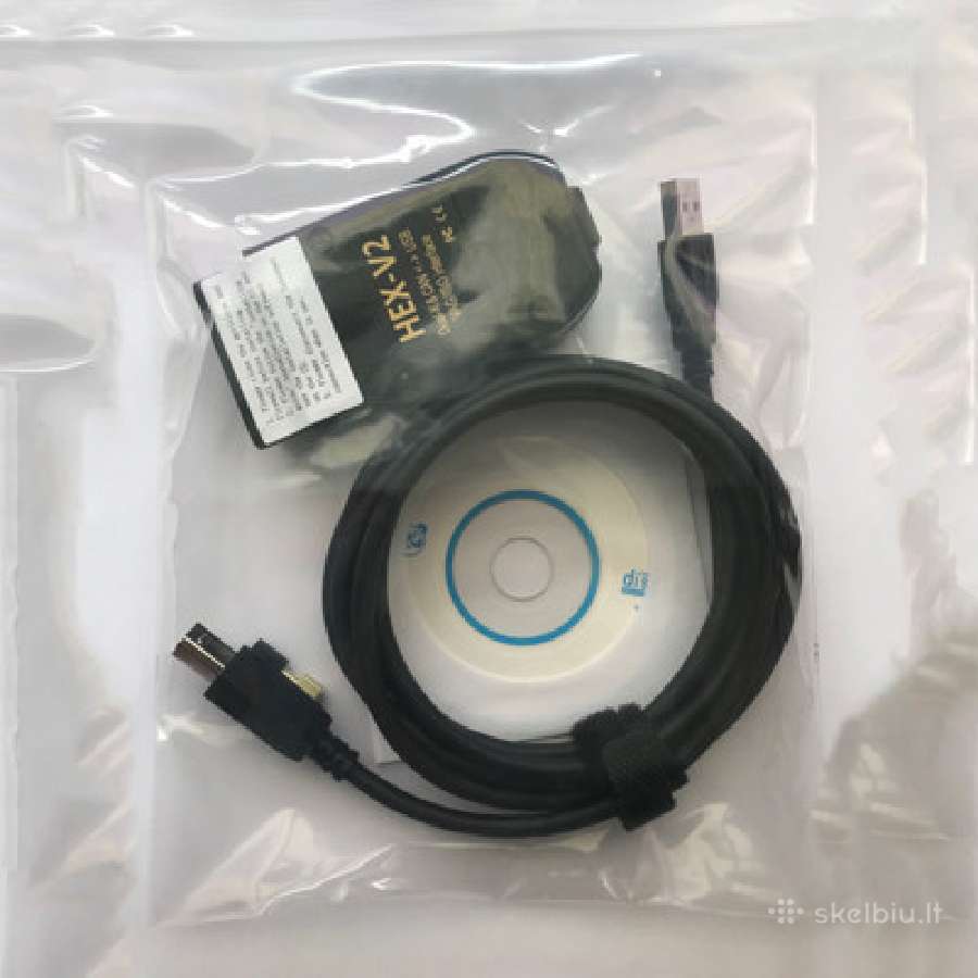 Hex Vcds V2 pro, 17.8 vcds, hex can, Vag 17v - nuotraukos Nr. 2
