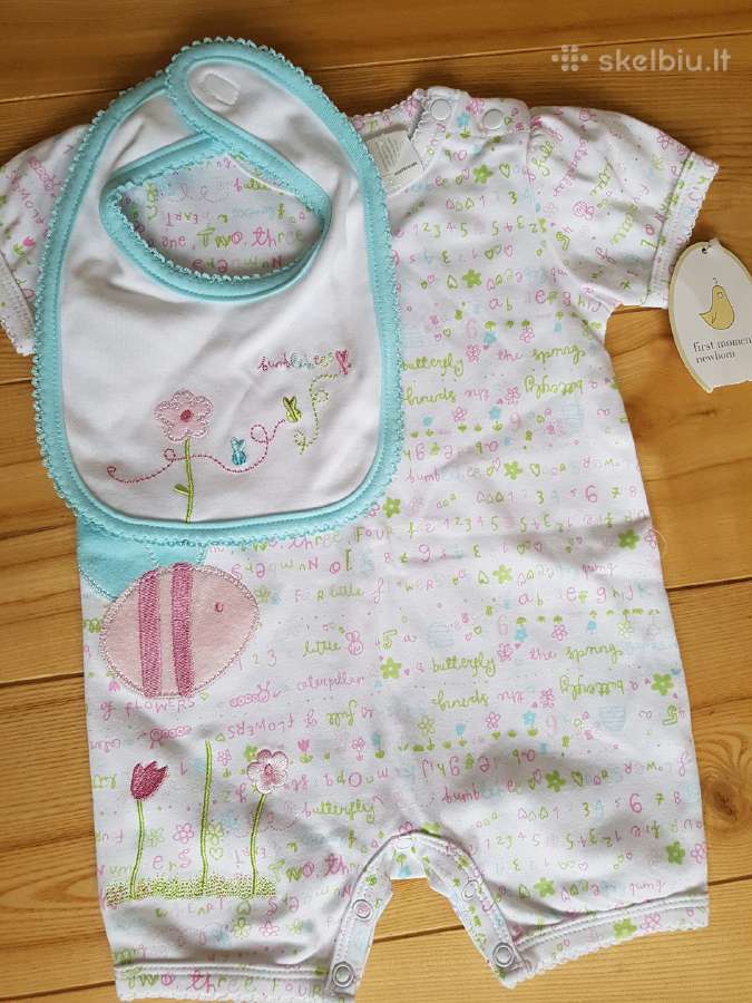 Naujas vasarinis komplektukas 3-6 mėn mergaitei