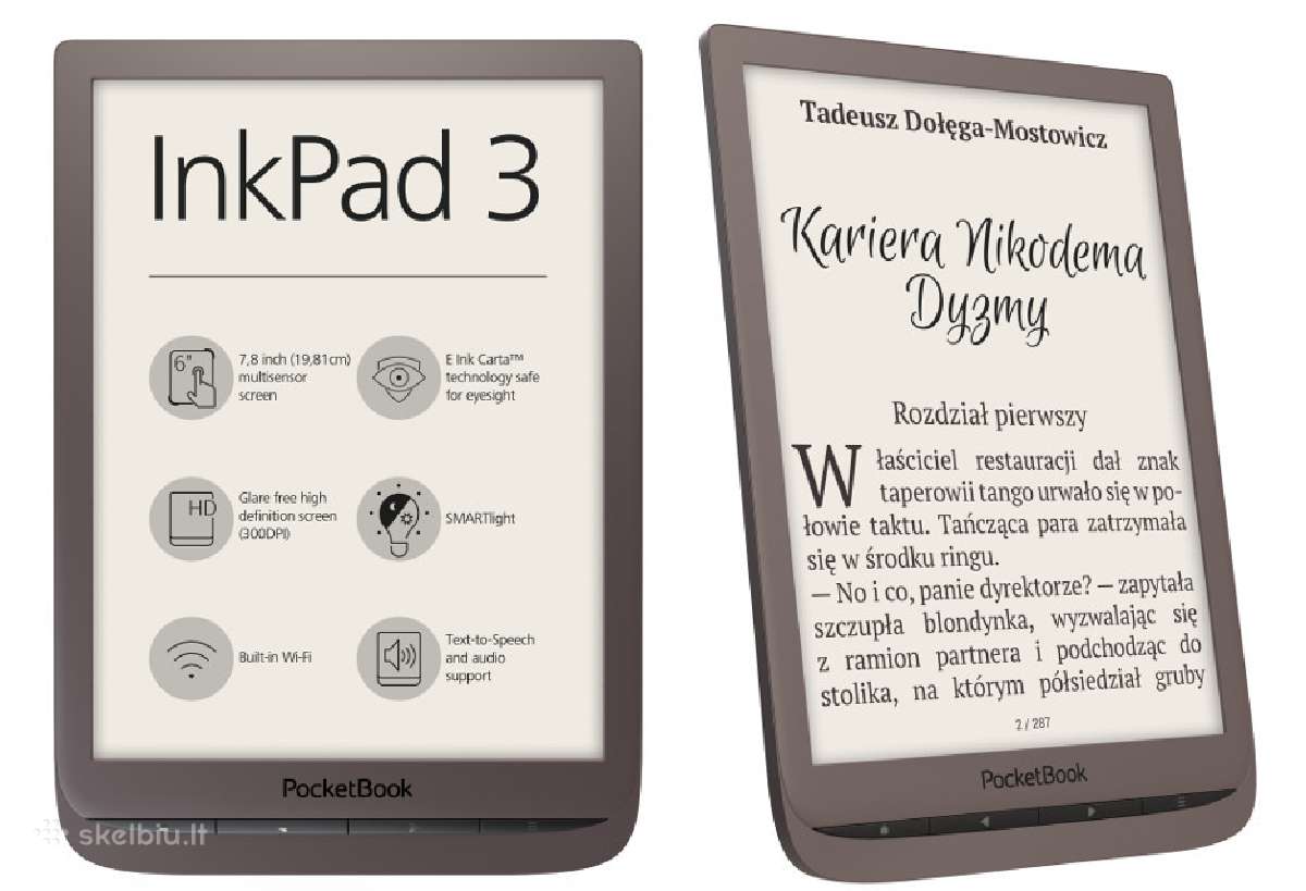 Pocketbook Verse Lite 6" 8gb Elektroninė skaityklė - nuotraukos Nr. 9