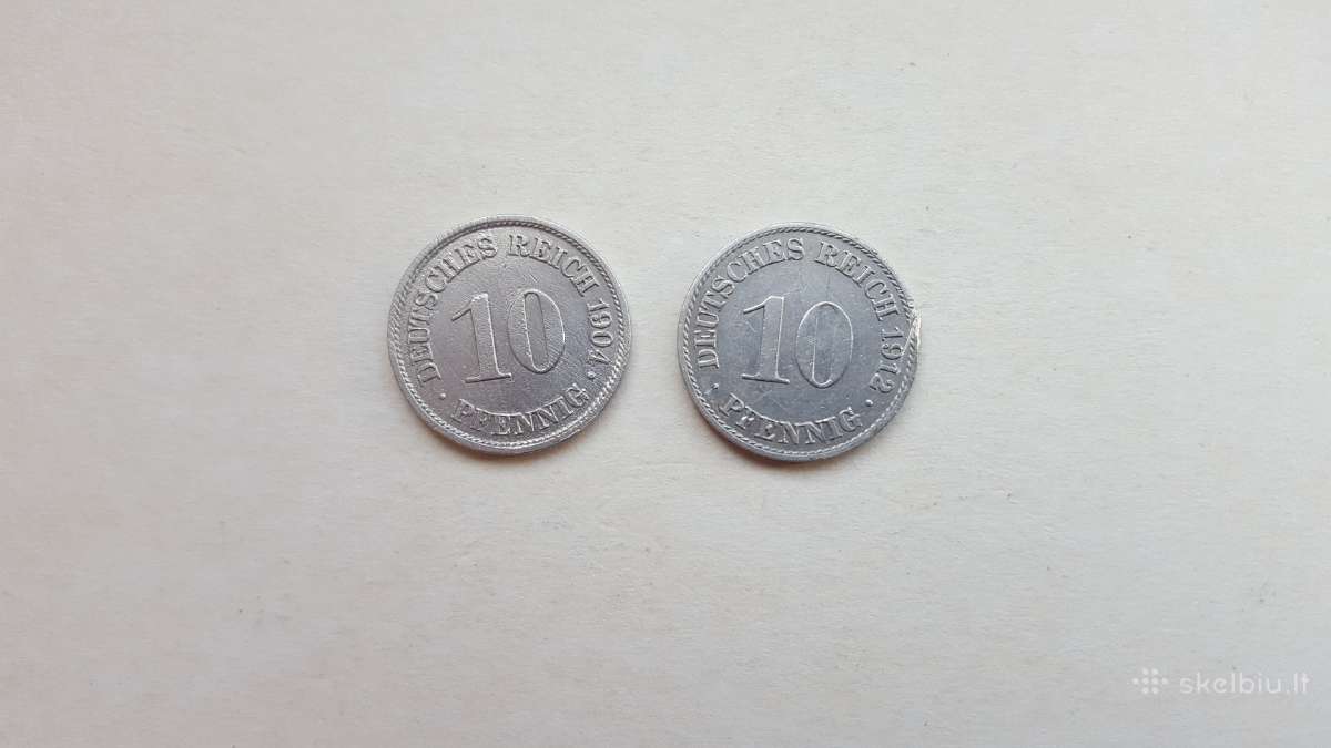 Vokietijos imperija 10 pfennig