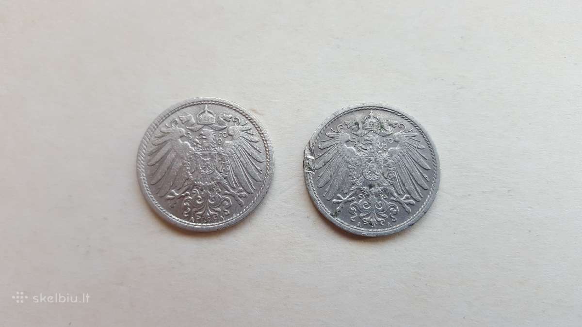 Vokietijos imperija 10 pfennig - nuotraukos Nr. 2