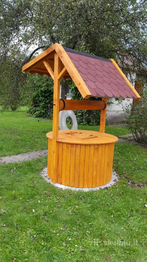 Šulinio apdaila, šulinio stogeliai - nuotraukos Nr. 18