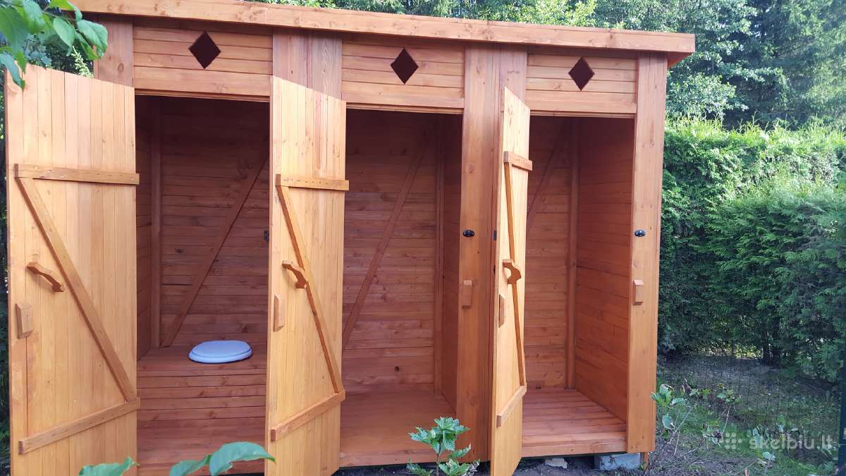 Lauko tualetas,tualetai,lauko dušai,įranga WC. - nuotraukos Nr. 21