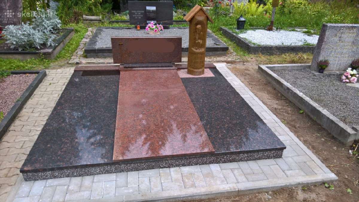 Kapų Tvarkymas, Paminklų gamyba, Plokštės kapams - nuotraukos Nr. 5