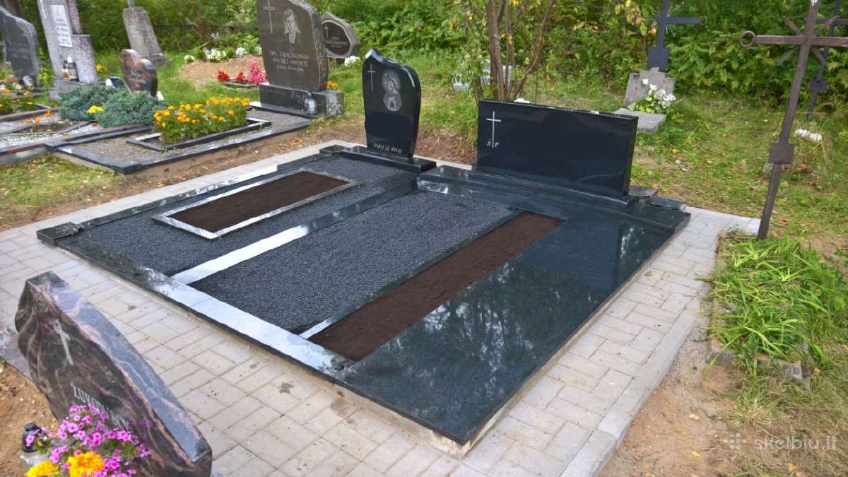 Kapų Tvarkymas, Paminklų gamyba, Plokštės kapams - nuotraukos Nr. 18