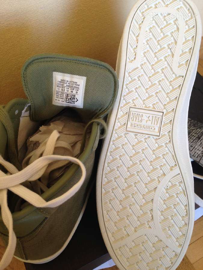 Nauji Converse All Star batai 45 dydis 29 cm - nuotraukos Nr. 2