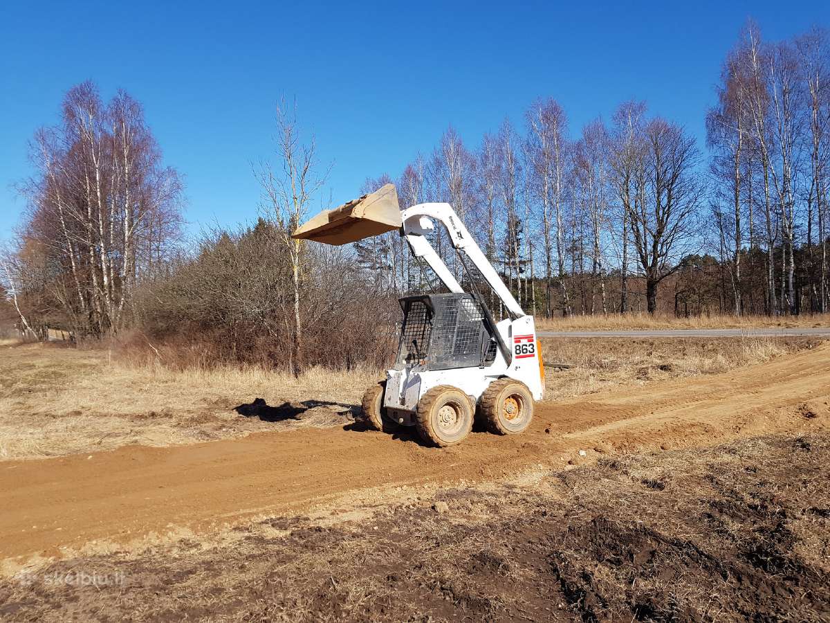 Bobcat ekskavaroriaus ir savivarcio paslaugos - nuotraukos Nr. 6