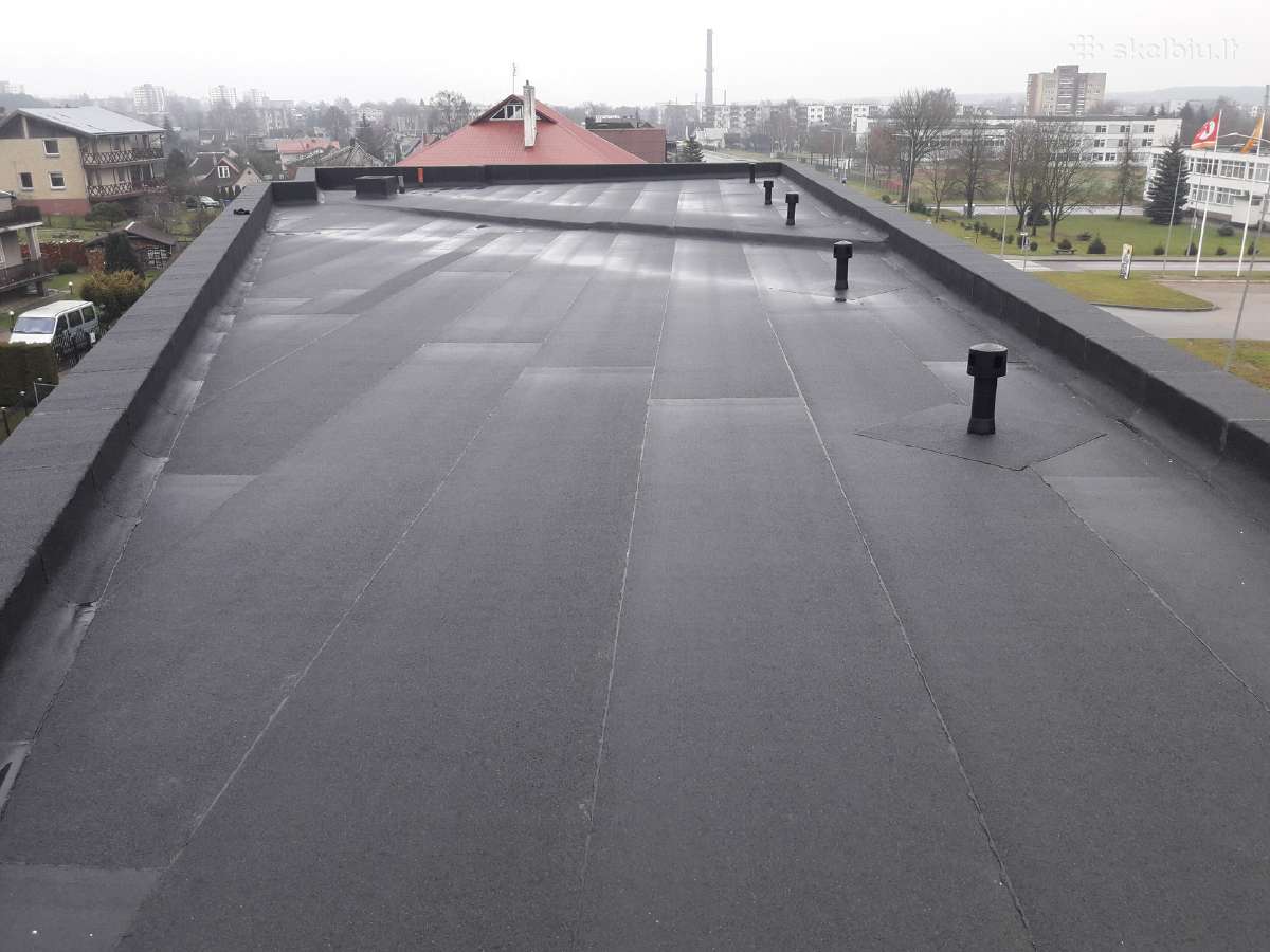 Dengiame stogus su prilydoma danga, pvc ir epdm - nuotraukos Nr. 4