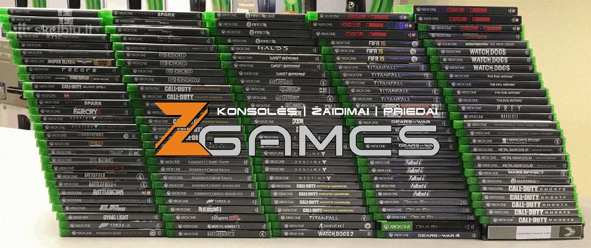 Pigūs Xbox One žaidimai | Skelbiu.lt Pigūs Xbox One žaidimai