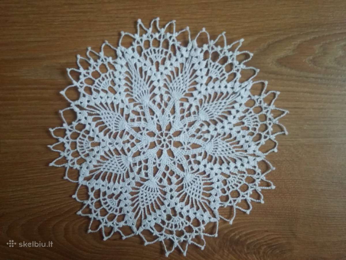 Nertos servetėlės. Skersmuo 30 cm - nuotraukos Nr. 5