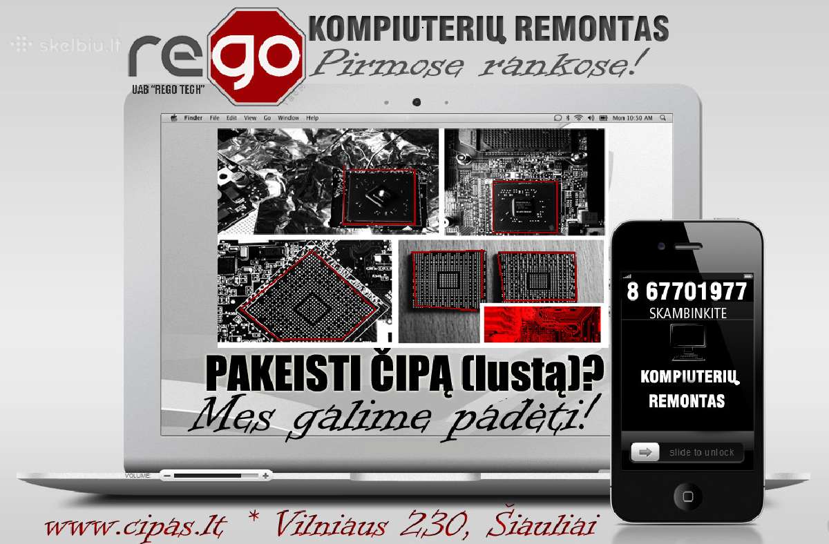 Čipų-lustų litavimas su 6 mėnesių garantija | Skelbiu.lt Čipų-lustų litavimas su 6 mėnesių garantija