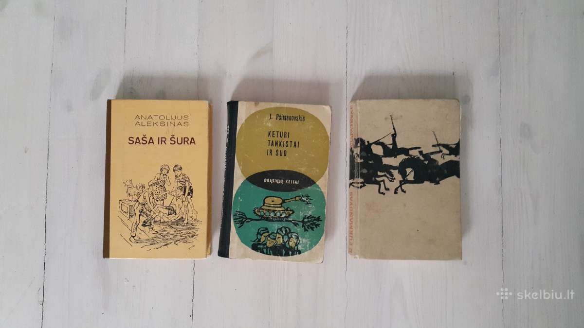 Knygos Tankas Tankistai Šuo Saša Šura