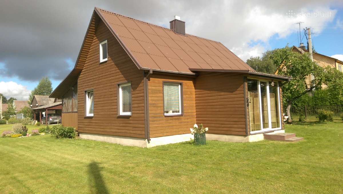 Mediniu namų, stogų ir fasadų dažymas. - nuotraukos Nr. 11