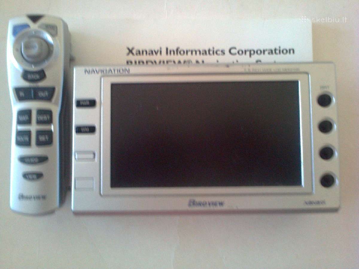 8coliu LCD monitorius Xanavi Axn-3990h